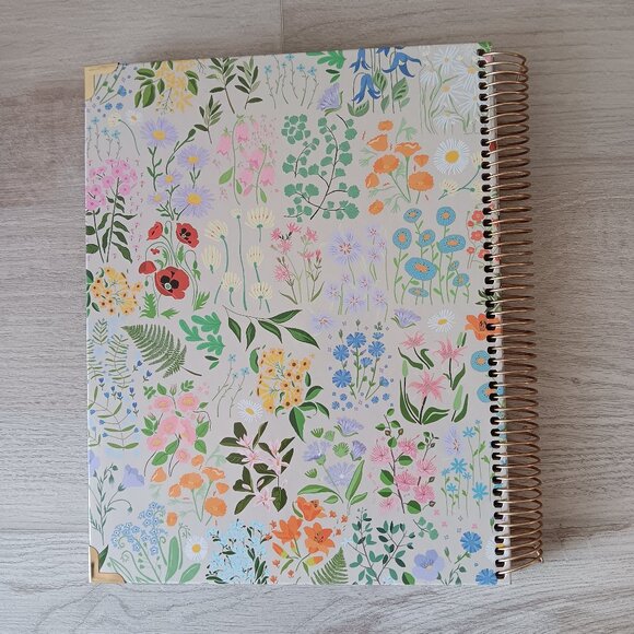 Bloom Planners 2025-2026 Floral Spiral Hard Cover Motivational Monthly Weekly - Picture 13 of 15